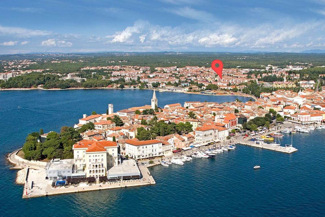 Apartment Parentium Poreč Eksteriør bilde